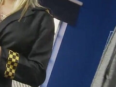 お尻, 下着, 淫乱熟女, ポリス