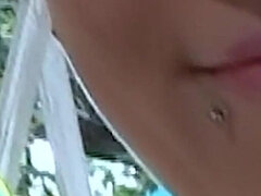 18 jahre, Leie, Braunhaarige, Süss, Frau, Masturbation, Muschi, Titten