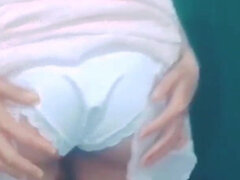 아마추어, 엉덩이, 큰 엉덩이, 주부, 나이든, 엄마, 조그마한, 와이프