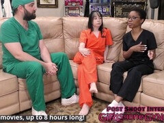 Pervy doctor Ditria Rose in a wild medical role play