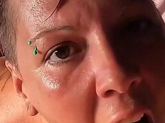 Enthousiasteling, Pijpbeurt, Compilatie, Sperma in mond, Sperma shot, Gezichtspunt, Kort haar