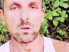 Leie, Grosser schwanz, Masturbation, Im freien, Solo