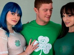 Culo grande, Verga grande, Tetas grandes, Mamada, Pajear, Trio