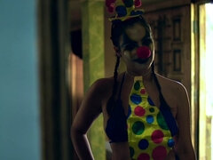 Минет, Брюнетки, Семяизвержение, Ласковые ручки, Соски, Косички, Курящие, Носки