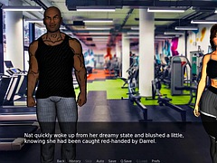 Couple duet of love and lust: slutty housewife in the gym, episode.8