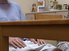 Asiatisch, Blasen, Besamung, Spermaladung, Behaart, Japanische massage, Muschi