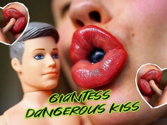 Hungry Giantess Dangerous BlowJob
