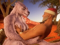 Video game sex, fur covered, wild life