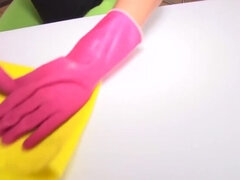 Brunett, Hd, Latina, Hembiträde, Pov