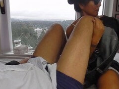 Amateur Asian milf Auntclimax shares dirty tales while giving a handjob