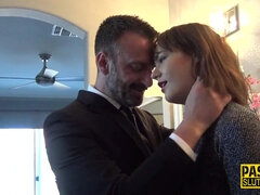 Dominated Glam Babe Gets Eaten Out