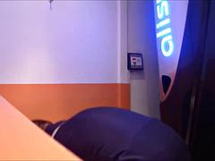 LOCKER THONG STRIP AND SHOWERS JERK OFF