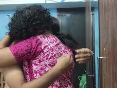 Desi Mallu Wife Hot Sex with Husband in Nighty - Romantic Bedroom Fuck