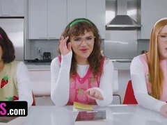 BFFS - Besties Book Club Meeting Share Their Lustful Thoughts That Makes Them Horny