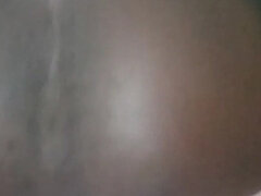 Freaky Crossdress Black Ebony Shows off His Sexy Ass.