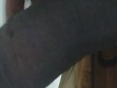 Afrikanisch, Leie, Bad, Grosser schwanz, Schwarz, Handjob, Pissen, Solo