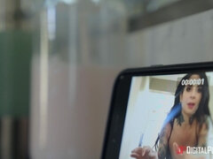 Lustful inked MILF Joanna Angel interracial thrilling sex video