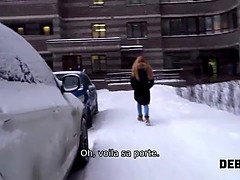 Enthousiasteling, Hondjeshouding, Hd, Huisgemaakt, Geld, Roodharige vrouw, Ruw, Russisch