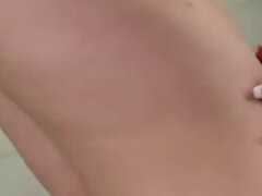 아마추어, 엉덩이, 금발의, 혼자