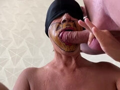 Stepmom Gives Stepson Blowjob and Swallows Cum - TaniaMilf Oral Creampie