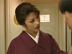 Japanese MILF fucked after toy play