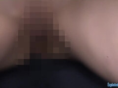 Asiatisk, Söt, Japansk, Utomhus, Tonåring, Tuttar, Tåget, Uniform