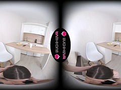 Pretty Mary Takes Hot Cum On Her Teen Face - Hardcore Amateur VR Porn