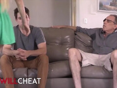 She Will Cheat - Sexy BIg Tits Babe Nikki Delano Cheats Her Man With A Big Cock - Nikki delano