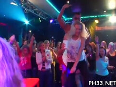 Yong chicks in pub are glad to tear up