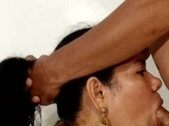 Beautiful Lady Sucking