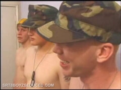 Skater Boy Sucks Off 2 Sailors