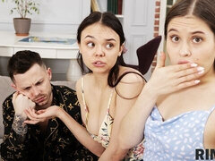 Anale, Grande cazzo, Pompino, Brunetta, Da dietro, Tette naturali, Ragazza, Tette