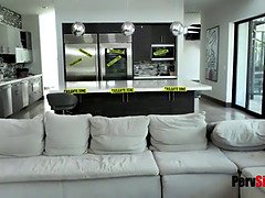 Bro finally gets to screw sista - charlotte sins & Kenna James