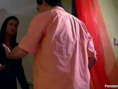 Amatør, Brunette, Langt ned i halsen, Hd, Tatovering