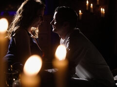 18, Stor rumpe, Stor kukk, Kukk suging, Bakfra, Naturlige bryster, Tenåring, Pupper