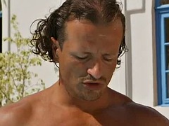 In den arsch, Grosser schwanz, Blondine, Blasen, Braunhaarige, Gruppe, Öffentlich, Jungendliche (18+)