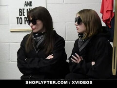 Cute Teens Mia Taylor Dakota Burns Taken To The Backroom For A Strip Search