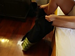 Anaal, Grote mammen, Bruinharig, Sperma shot, Handbeurt, Rijpe lesbienne, Tiener, Tieten likken