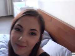 In den arsch, Tussi, Spermaladung