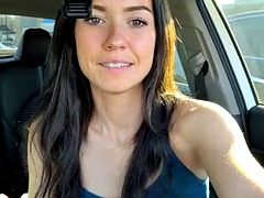 Amatéři, Brunetka, Gaping, Masturbace, Venku, Kalhotky, Kozičky, Hračky