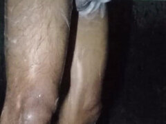 Taking Bath with Masturbate Inside Bathroom