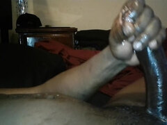 Huge Thick Massive Cumshot Stroking My BBC