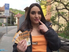 Cumizás, Gesztenyebarna, Édes, Bugyi, Filigrán alkatú, Nézőpont, Nyilvános, Spanyol