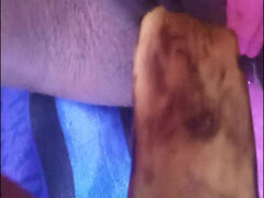 Africain, Britannique, Femelle, Nourriture, Poilue, Masturbation, Piercing