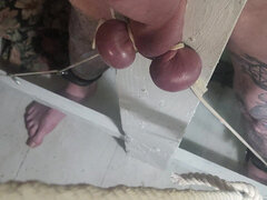 Goode Girl Unholy Crucifix Ballbusting Pt2