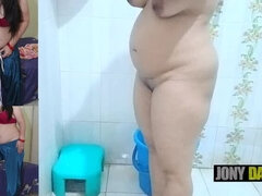 Bad, Grosser arsch, Hundestellung, Hd, Hausfrau, Indisch, Mutti, Stiefmutter