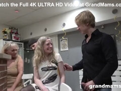 Stor pik, Store bryster, Give finger, Bedstemor, Hårdt, Orgie, Billig tøs, Sutte