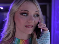 Baben, Blondin, Avsugning, Underkläder