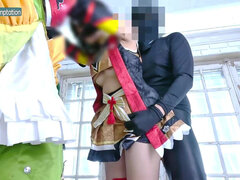 아마추어, 아시안, 오랄섹스, 흑갈색 머리, 일본인, 밀프, 흥청망청 놀기, 쓰리섬