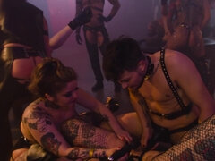 BDSM fetish orgy with hot sluts